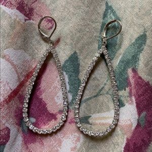 Teardrop Cubic Zirconia Earrings